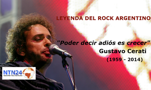 NTN24's tweet image. Recuerde algunas de las frases más celebres que acompañaron la carrera musical de Cerati --► goo.gl/yY0fwQ