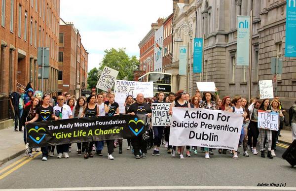 LukeClerkin's tweet image. @GavinDuffy #MarchForSuicidePrevention, this Saturday at the Garden of Remembrance at 2pm. Please RT