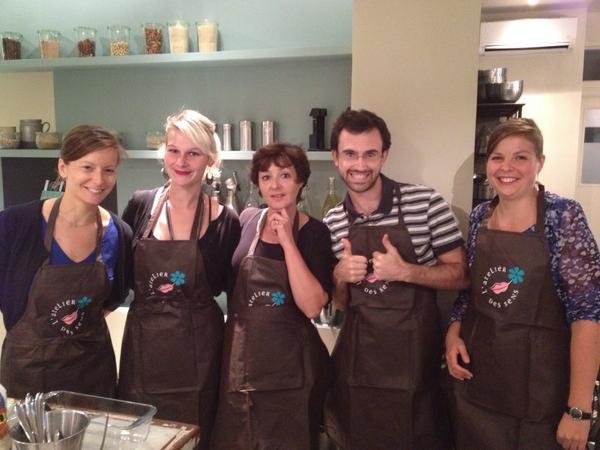 fdestors's tweet photo. Cours de cuisine moléculaire entre collègues #selligentEvent http://t.co/YXWR30l9zj
