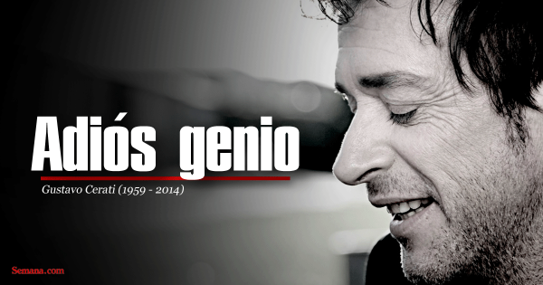 RevistaSemana's tweet photo. Muere la leyenda del rock argentino Gustavo Cerati --> http://t.co/f1dukTE0tb 

#HastaSiempreCerati http://t.co/tARCTbC2To
