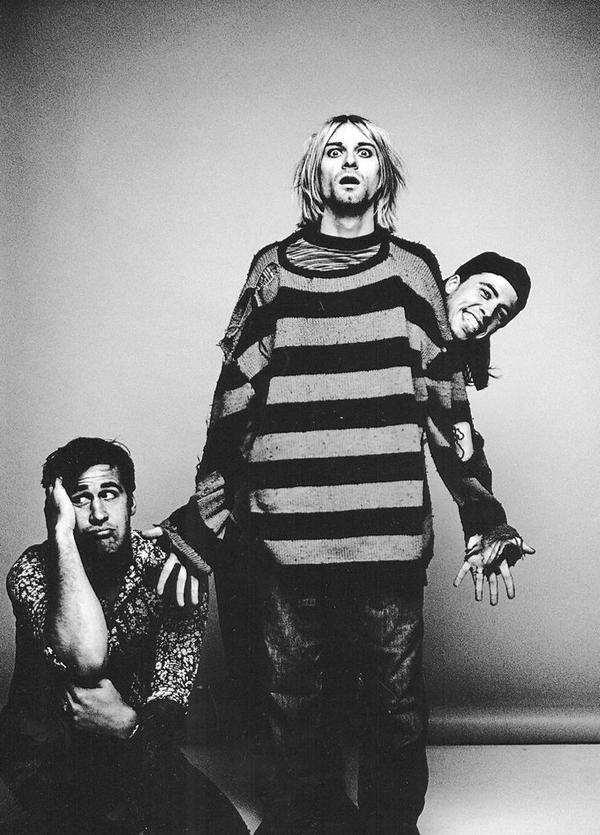 Nirvana.

Kurt, Krist and Dave.

We miss them. At least we have the music.