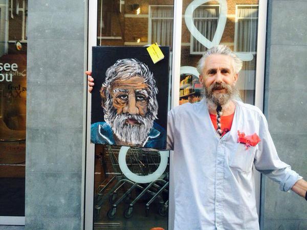 En deze meneer heeft zijn gelijke gevonden, en zie 'm blij zijn: <a href="/stadsfestival/">Stadsfestival Zwolle</a> #KNST