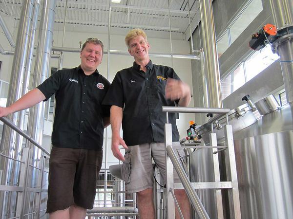 CentralCityBrew's tweet image. A pic from yet another collab brew day. Big announcement coming soon. #p49 #redracer