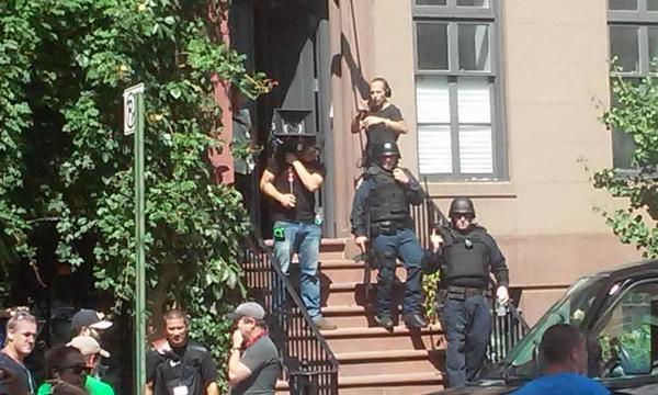 kgoodard's tweet photo. @olv tv show cld Forever at 3 Leroy off Hudson shooting now http://t.co/XEdYp6cwTH