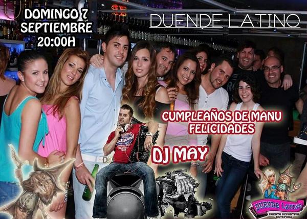 Fin de semana de locura!! Jueves Viernes Sabado y Domingo fiesta en <a href="/SalaDuende/">Sala Duende</a> que no os lo cuenten!!