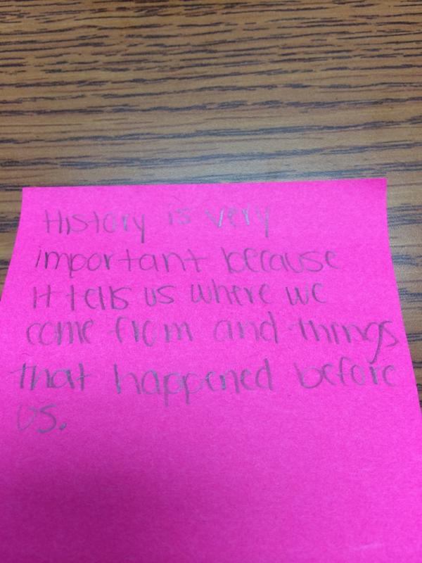 RobKerrFCPS's tweet image. Some more great ideas about my discussion starter, &quot;What is history?&quot; #teachingcontent #historyteacher #sschat