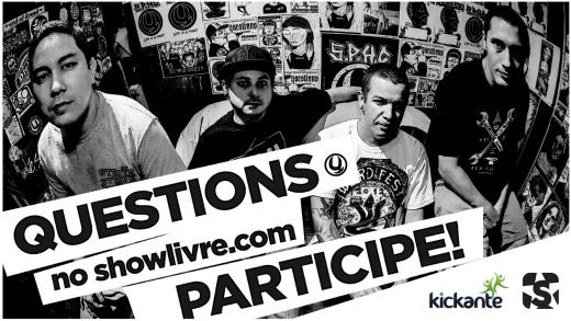 showlivre's tweet photo. #QueroTocar >sucesso na estreia do projeto do @questionshc na @Kickante / Showlivre! http://t.co/OfQ1yq0LGU http://t.co/ROSmJBIppa