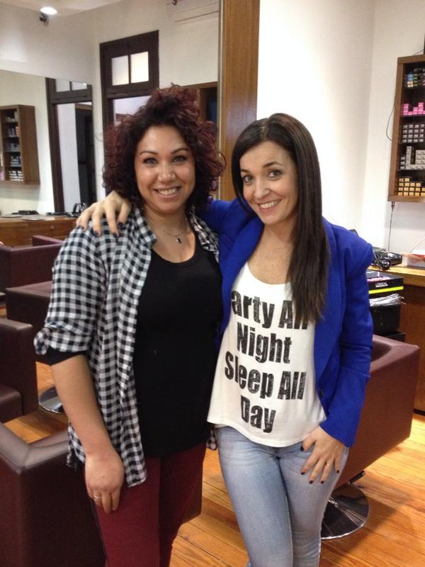 ximenabarbe's tweet photo. Miren como me dejó la genia de #Adri en @AmorMioUY Del brillo del pelo casi se ve sólo luz http://t.co/LavtTTpVqB