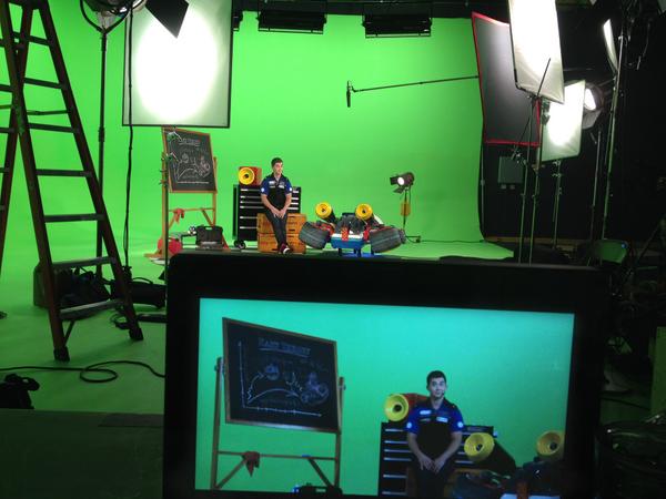 MickeyCorcoran's tweet photo. Finished shooting episodes 4-6 of the youtube series I've been working on "Mario Kart 8". Also shot our cinema promo! http://t.co/NBjTaBgKwA