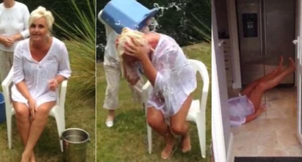 A3Noticias's tweet photo. Una mujer se rompe el cuello mientras realizaba el 'Ice Bucket Challenge' en Liverpool [VÍDEO] http://t.co/AGh8us5wJ2 http://t.co/C4C0LnJcmV