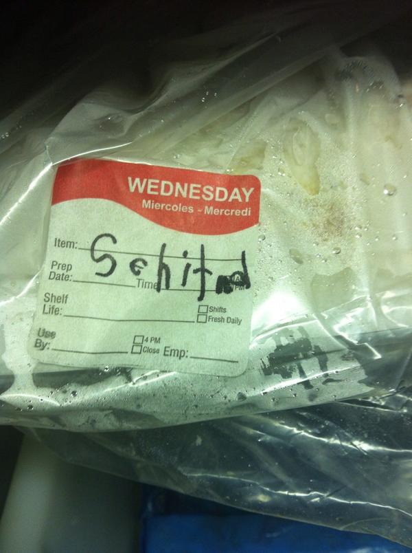 EmSchu95's tweet image. What the fuck guys..#cooklife #prepcooks