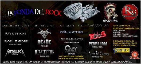 Septiembre = fondas! Se vienen buenas las de @rockyguitarras! Info aquí: on.fb.me/1wb0T7B RT <a href="/futurofm/">Radio Futuro</a>