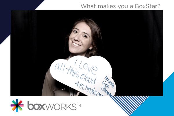 BoxStar's tweet photo. @amanda_anaplan Thanks for coming by the #BoxStar Booth at #BoxWorks! http://t.co/BYYUiUVjbT