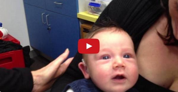 22Words's tweet image. Watch this baby’s pure joy when he gets hearing aids at just 7 weeks old twentytwowords.com/watch-this-bab…