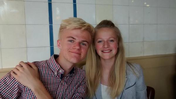 steveclow's tweet photo. So proud of our two kids. 18 and 15 this week. Another family milestone flies by........every day a joy to see them. http://t.co/N6zDrRVg2W