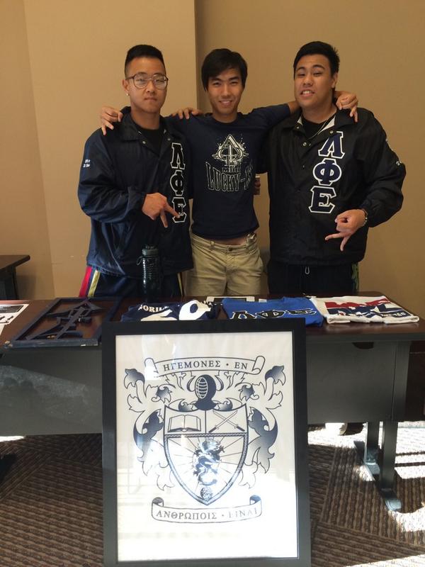 KULambdas's tweet photo. Tabling for Meet the Greeks and the Hawk link Fair! http://t.co/lx5IfYOu5U