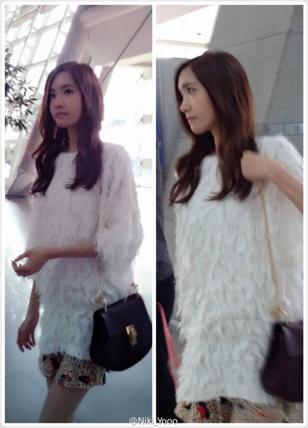 [PIC][05-09-2014]YoonA khởi hành đi Hồng Kông để tham dự sự kiện của thương hiệu "Pandora" vào sáng nay Bwu8deuCYAAk8Mi