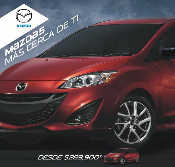 MazdaCumbres's tweet photo. Única en su tipo, ven y descubre todo lo que Mazda 5 puede darte! http://t.co/zSwiAw4On6