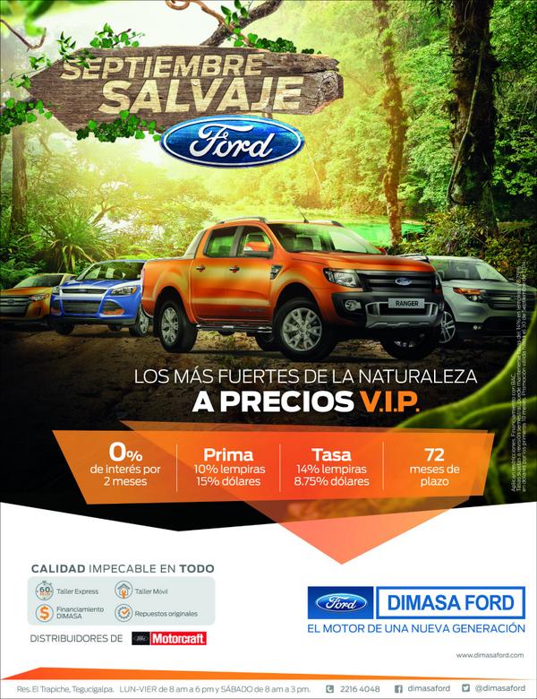 dimasaford's tweet photo. Iniciamos con #SEPTIEMBRESALVAJE DIMASAFORD 
Precios V.I.P. y Condiciones Mega especiales en todos nuestros modelos! http://t.co/I7v8DJndub