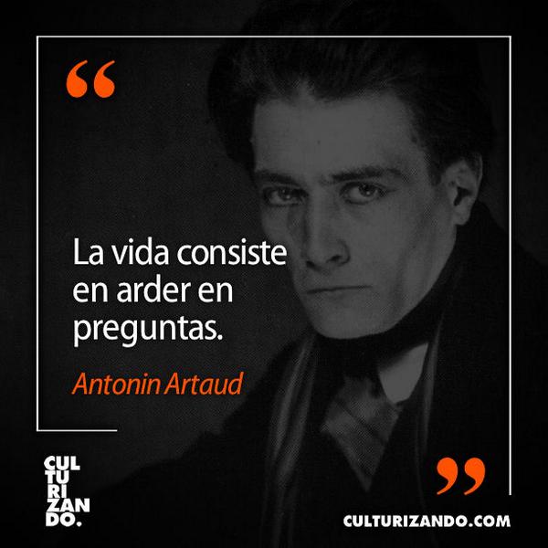 Culturizando's tweet photo. #CápsulaCultural: ¿Quién fue Antonin Artaud? ► http://t.co/PEExSY84Wq http://t.co/cSszoT1EAV