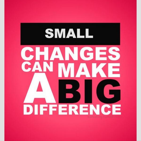 GetSome_Fitness's tweet photo. Small changes matter #fitfam http://t.co/BkZD4hWHPY