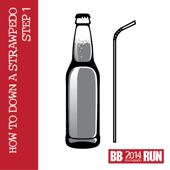 StrawpedoRun's tweet photo. How to Down a #Strawpedo : STEP 1 of 4. 
You will need an alcoholic cooler and a BENDY STRAW http://t.co/jA6SRTtAAm