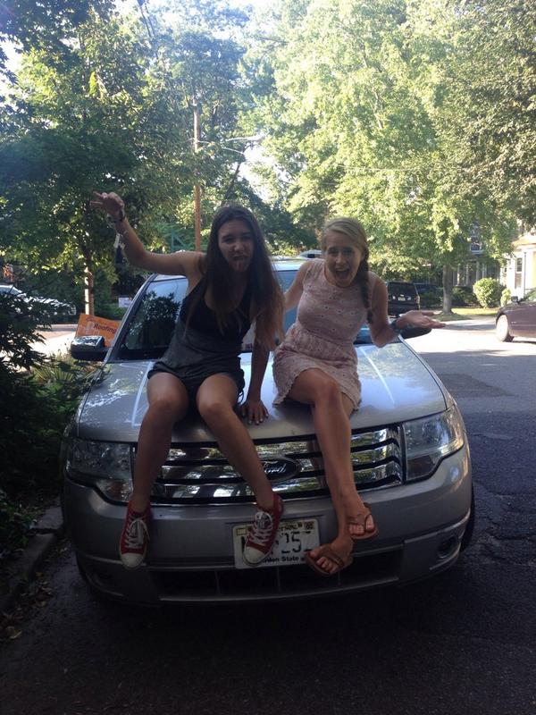 RemyVotta's tweet photo. Beep Beep Here we come!!! Congrats Shan on the license!! #DrivingQueen ๐๐ http://t.co/KFaGjcHO9s