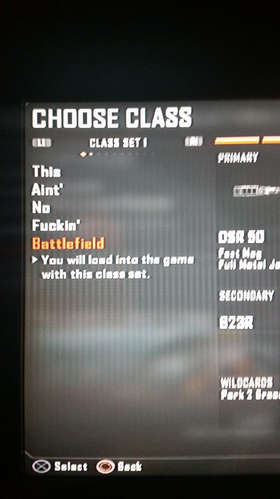 ProMasterx33's tweet image. I named my classes ^_^ the tryhards should watch