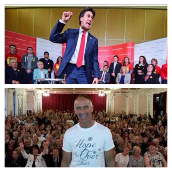 serialsockthief's tweet image. If I had to sum up today with photos, I'd do it like this. What a contrast. #indyref #VoteYes