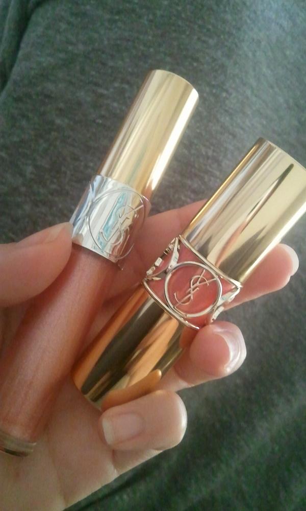 ルージュヴォルュプテシャイン15番とグロスヴォルュプテ10番使ったらうるうるに！