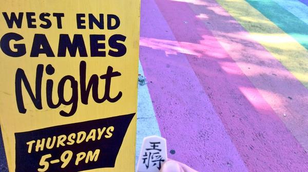 Vancouver Shogi Club (@shogivancouver) on Twitter photo We're here at <a href="/WEGamesNight/">West End Games Night</a> in the Davie Village (Davie+Bute) until 9pm. Come learn how to play Japanese chess! We're here at <a href="/WEGamesNight/">West End Games Night</a> in the Davie Village (Davie+Bute) until 9pm. Come learn how to play Japanese chess!