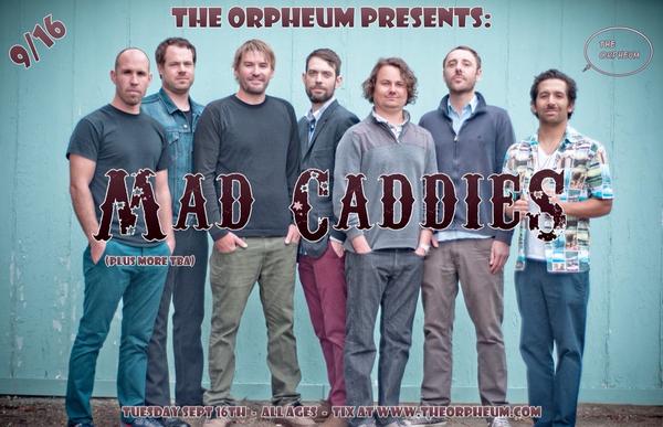 TampaSka's tweet photo. TUES/SEP 16/6PM/$12//$15 @MadCaddies @illscarlett @parrotfishband @UNRBmusic at @TAMPAOrpheum https://t.co/KCFV4Kgj87 http://t.co/wAlGYNkyJ6