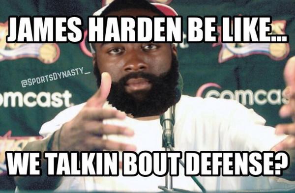 SportsDynasty_'s tweet photo. James Harden be like... http://t.co/dHavxp9Syt