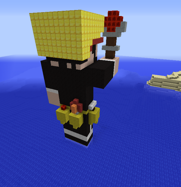 AJGrizz1yBear's tweet photo. We need to get this to @CaptainSparklez and @ProSyndicate !! #Mianite #MianitePurge #MianiteFanArt #mianitebuildoff http://t.co/couZM4bQgf