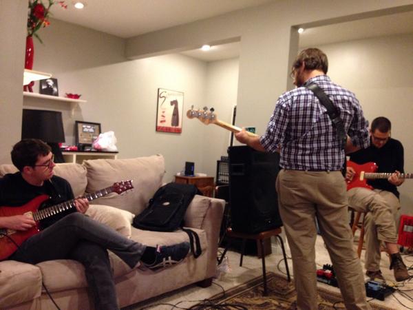 GotPerfectTeeth's tweet image. These guys are writing a song on the wrong instruments.