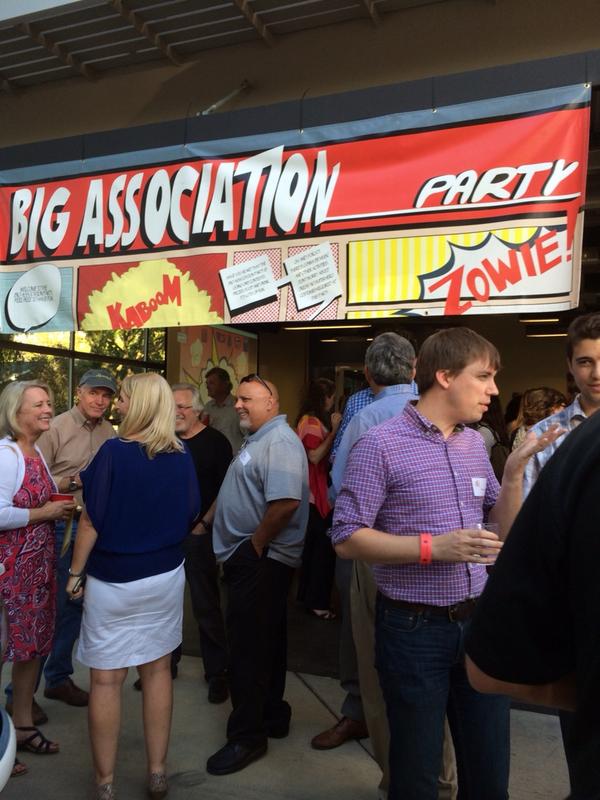 #bigassocparty great groups at AIACV