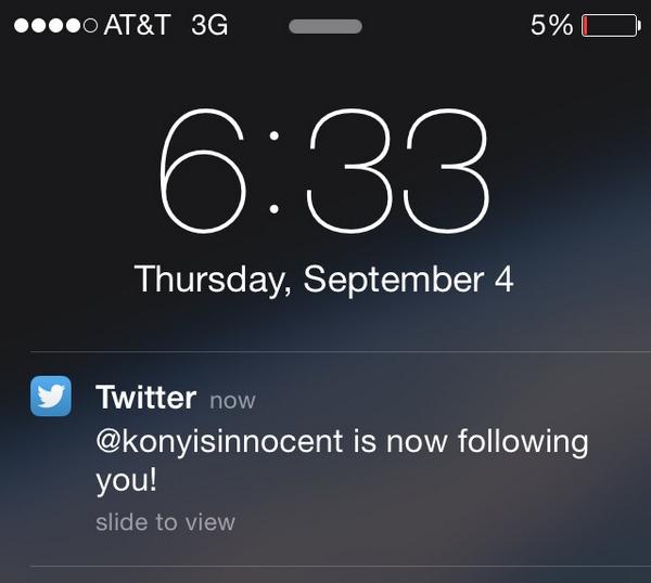 TakeForGrantd's tweet image. #Kony2016