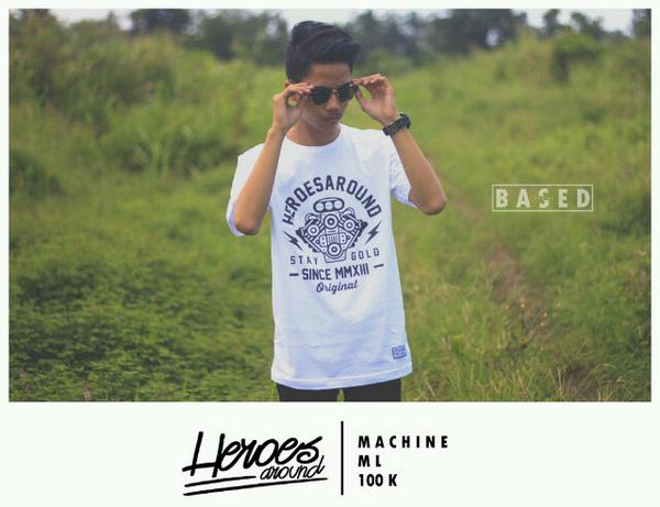 Machine | Only Size L | IDR : 100.000 (Free Sticker Pack) | For Order -- +6287768602232 / BB : 2682A840