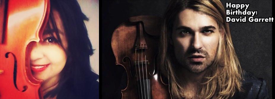  Happy birthday!! I wish you all the best always! 
One day I hope to be like you!Best violinist <3 