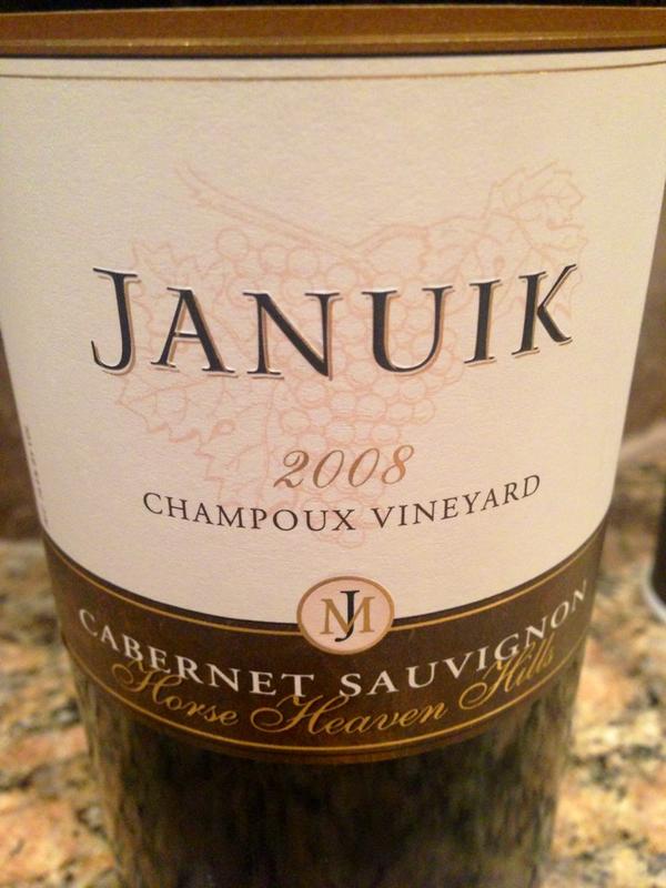 VineAndOliveCda's tweet photo. 08 @nhjwines #Champoux Cabernet #HorseHeavenHills leather, cigar box, balsamic cherries great acid #wawine #wine http://t.co/S3wVEWiIsq