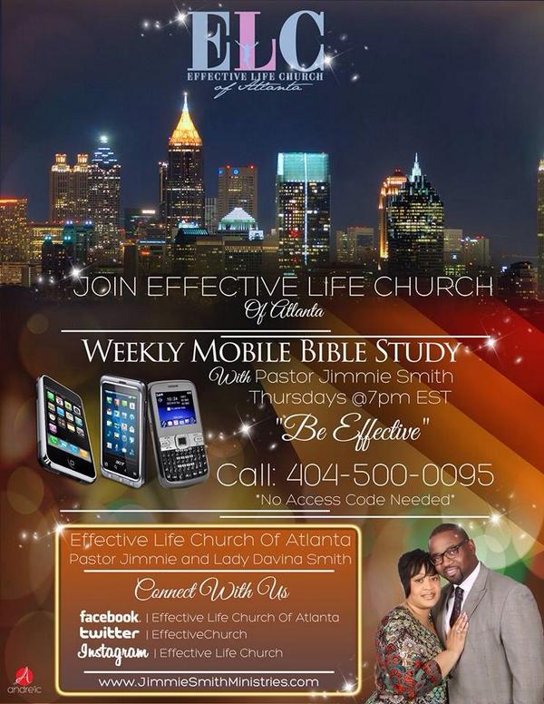 EffectiveChurch's tweet photo. You don't want to Miss next weeks Mobile Bible Study and Prayer Call! Just Dial: 404-500-0095 #Thursday #7pmEST http://t.co/2M8iqWgvRD