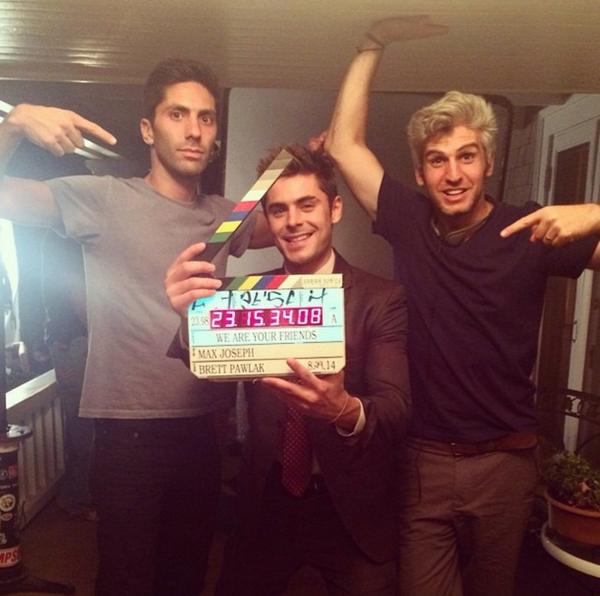 avefea's tweet image. Max is de director van de film 'We Are Your Friends' waar Zac Efron the hoofdrolspeler in is! Toen kwam Nev langs!