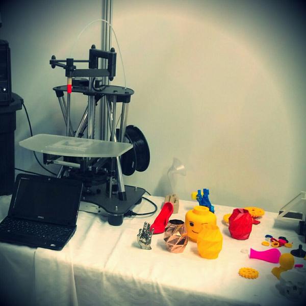 TobyKurien's tweet image. The #House4Hack birthed RepRap Morgan and  #RoboBeast 3D printers on sale to the public at Hobby-X