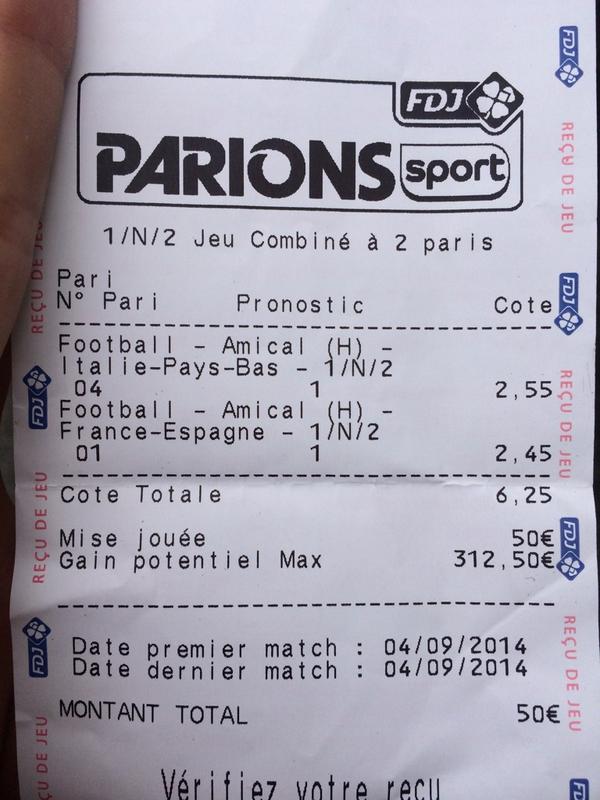 JJprono's tweet image. Voilà messieurs les gains d'hier!
Plus de #RT pour plus de pronos!!