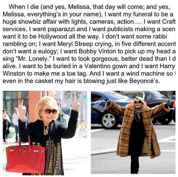 Anna_Thompson_x's tweet photo. Seriously devoed about Joan. RIP to the baddest bitch in the game #JoanRivers. #FashionPoliceForever http://t.co/oh4fpA3PTy