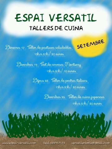 el_versatil's tweet photo. Després de les vacances comencem el curs amb suculents #tallersdecuina tb un taller-degustació de #cervesesMontseny http://t.co/gfJyNGoGVX