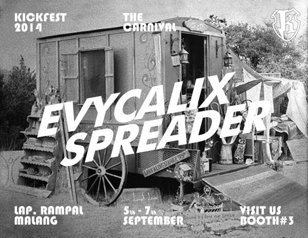 Here we are, 5- 7 sept at lapangan Rampal Malang.. Fresh product and discount for you. #kickfest #thecarnival