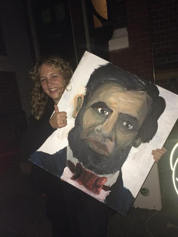 Ook Abraham Lincoln is terecht! #stadsfestival #KNST #LincolnBeLike