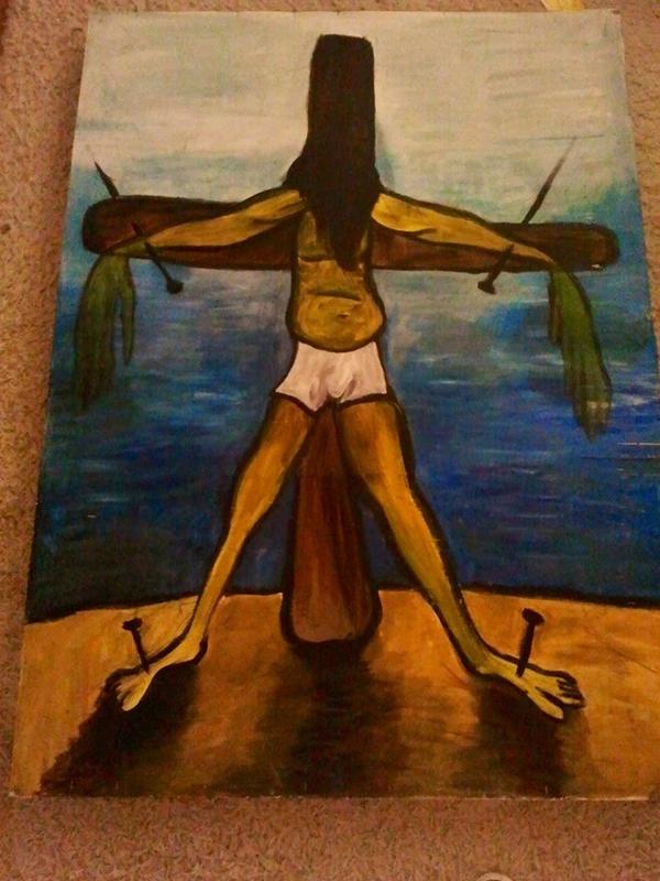 "Bedankt voor het schilderij! Ben er heel blij mee.
Ik heb hem gevonden bij @MuseumFundatie." #stadsfestival #KNST