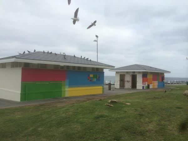 Art54CT's tweet photo. Just a quick update photos on @A_Urbanski work on the #seapoint promenade. #art54 http://t.co/wV9hFxortv